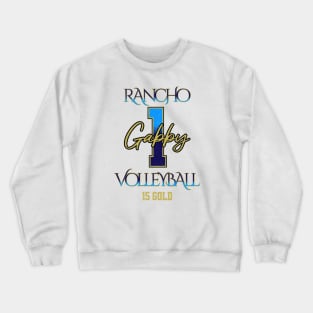 Gabby #1 Rancho VB (15 Gold) - White Crewneck Sweatshirt
